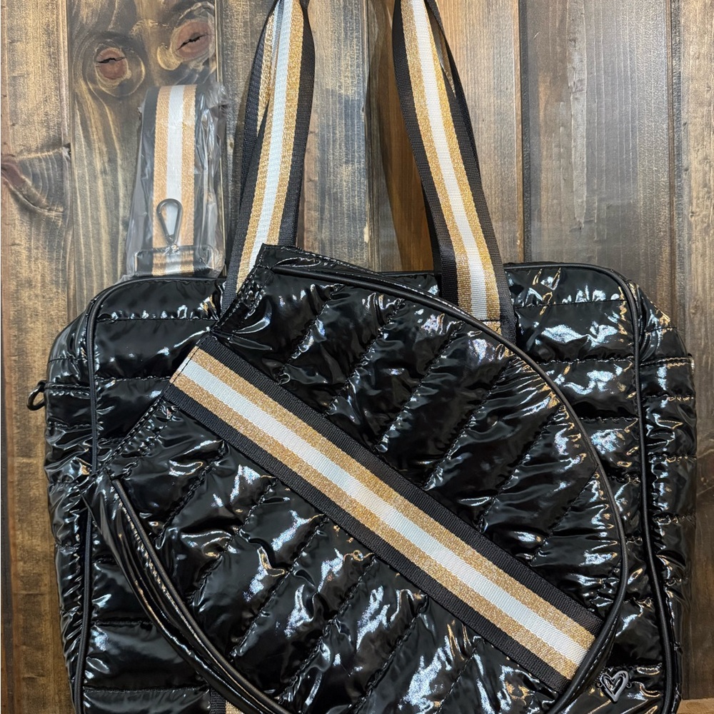 New Quilted Puffer Pickleball Tote